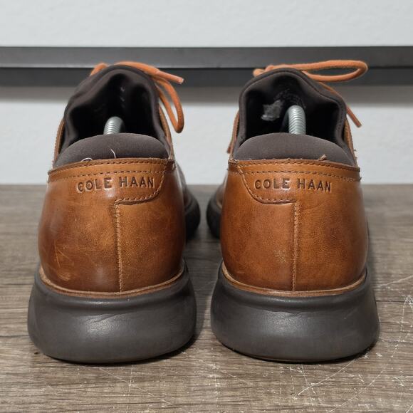 Cole Haan 2.Zerogrand Laser Wingtip Oxfords Men\'s Dress Shoes Size 11 Brown main image 4